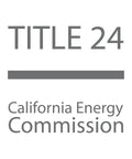 Image showing California Energy Commission Title 24 compliance logo.