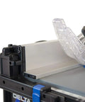 Trusted Contractor Workhorse 10 Inch Table Saw with smooth rack and pinion fence adjustment for precise cuts.