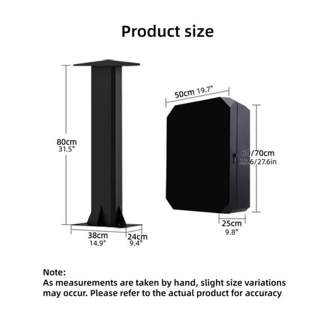 Product size dimensions of Heavy Duty Ev Charger Lock Box With Stand White Galvanized Steel tough as nails protective cover.