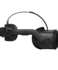 Side view of Focus Vision XR Headset Bundle With DisplayPort PC VR Streaming Kit For Standalone And PC VR Gaming, low latency.