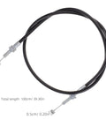 Heavy Duty Recliner Release Pull Replacement Cable, 39 Inch Length, metal core, black cable for sofa chairs