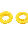 Pro Grade Plastic Bushing For Metal Studs Pack Of 100 Grommet Protector Rust Proof And Corrosion Resistant Protect Wire Insulation From Sharp Edges And Enable Smooth Wire Pulling 2 By 4 Inch Stud Size yellow plastic bushings