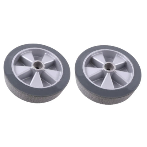 Pair Heavy Duty Drive Wheels 9004909 1020688 1223583 1218753 Compatible With Tennant A5 B5 B7 T5 T5e T500 Nobles SpeedGleam SpeedScrub Floor Sweeper Swap Out Parts For Super Smooth Ride And Rock Solid Work Day Grind Ready Gear Up