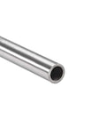Close-up of uxcell 304 stainless steel capillary tube end, 6.4mm ID × 8mm OD