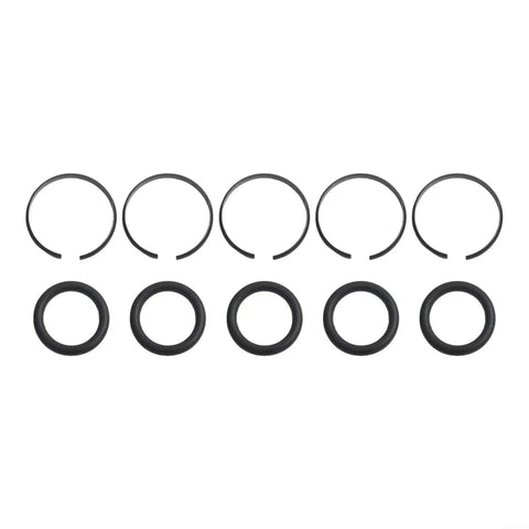 Five Set Pneumatic Wrench Socket Retainer Rings And O Ring Replacement Kit for 3/8 inch, 1/2 inch, 3/4 inch and 1 inch drives