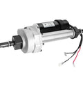 24V 350W Electric Transaxle Motor with 21.7 to 1 Gear Reduction and 19mm Shaft for DIY projects, side view