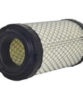 Cylindrical air filter from Maintenance Service Filter Kit For Kioti CS2410 CS2510 Sub Compact Tractor Air Fuel Engine Oil Hydrostatic Hydraulic Filters Includes 14051-7020 T2555-38031 T2555-38021 T2555-55411