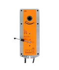 BF230 Spring Return Actuator For Fire And Dampers 90 Degree Rotation HVAC Ventilation Systems rear view with control lever.
