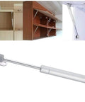 Heavy Duty 12 Inch Gas Strut Cabinet Lift Support Set Of 2 With Soft Close Lids Buffer and Telescopic Door Gas Spring installed