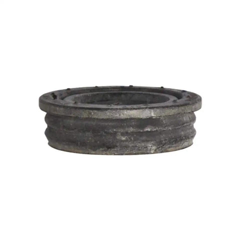 Side view of Genuine OEM WPW10538166 Circulation Pump Inlet Grommet for Dishwashers, black rubber, compatible with major brands