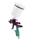 Straight Up Rock Solid Hvlp Paint Sprayer Featuring A Generous Six Hundred Ml Cup And Precision Point Three Tip for precision spraying.