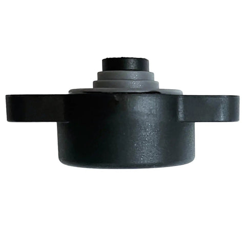 Left Turn Throttle Position Sensor TPS 21176-0100 For Kawasaki Brute Force Teryx 750 ATV Replacement Part, OE Verified, Compatible With OEM Number 21176-0100, Durable Sensor For Smooth Throttle Response, black sensor front view