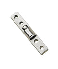 Constant Torque Position Control Hinge 10x57mm Concealed Damping Rotary Shaft Gate Hinge Heavy Duty Hardware Silver Finish