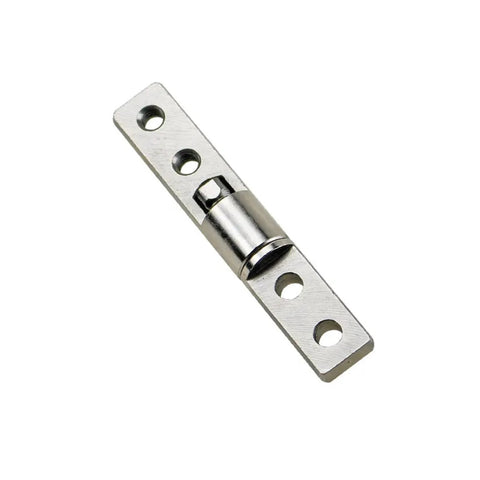 Constant Torque Position Control Hinge 10x57mm Concealed Damping Rotary Shaft Gate Hinge Heavy Duty Hardware Silver Finish