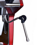 Close-up of the steam wand on an Italian Style Double Head Espresso Coffee Machine With Steam Pump Insulated Body 3000W Stainless Steel