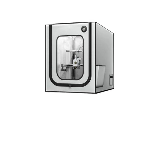 Large Size 3D Printer Enclosure With LED Light, Fireproof Design, Constant Temperature, Safe Dustproof Shelter Compatible With A1 And A1 Mini, Improves Print Quality And Layer Visibility, side view.