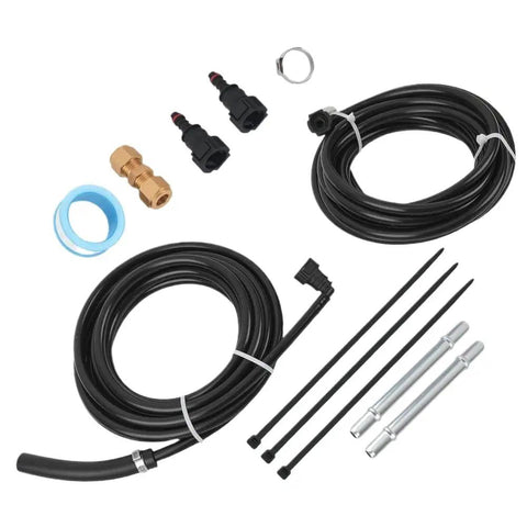 Heavy Duty Nylon Fuel And Vent Lines Repair Kit For Chevy Silverado And GMC Sierra FLFG0340 Fixes Leaks And Gets Your Ride Back On The Road Smooth As Silk Without Breaking A Sweat. nylon hoses and fittings