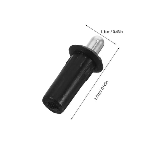Spring Loaded Cabinet Door Repair Pins Kit For Cabinet Door Hardware Easy No Fuss Install Plastic And Metal Pins With Damper Function For Smooth Precise Fit On Furniture, 2.5cm pin