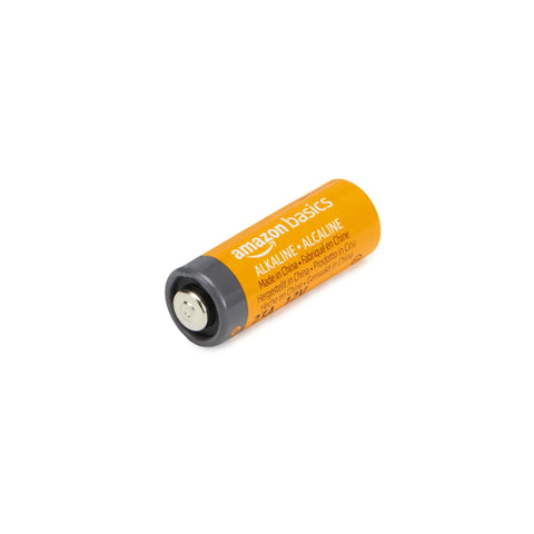 Six Pack Of 23A Alkaline Batteries With 12 Volt Power That Will Run Your Key Fobs And Garage Door Openers Smooth While Delivering Serious Oomph For All Your Remote Controls And Toys Without Falling Flat - single 23A battery with orange label.