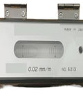 Heavy Duty Magnetic Strip Spirit Level Crafted From Rugged Industrial Alloy With Hella Precise Dual Axis Vials For No Fuss Layouts On Any Contractor Job Site, top view with clear bubble vial.