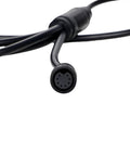 Close-up of Universal Ebike 1T4 Connector Extend Cable, showing 8-pin controller link for electric bike systems.