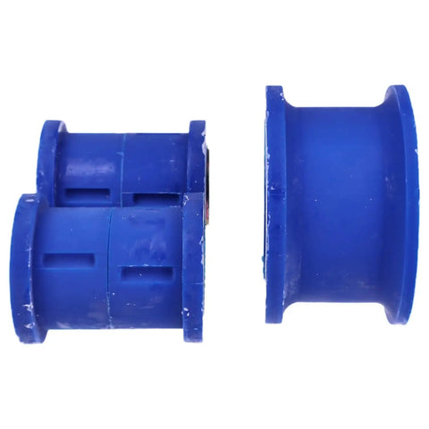 Blue rubber components of Steering Rack and Pinion Bushing Kit MT 2228 BS 2225 For Nissan Armada Titan 2004 to 2015 Improve Steering Response Quiet Ride and Reduce Play and Vibration While Driving