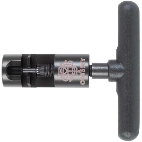 Heavy Duty BMX Chain Breaker Tool With Adjustable Support Screw And Pin Adapter, Built Tough For Precise Chain Breaking And Bike Maintenance, Black, Ready For Any Trail