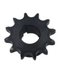 No 50 Beefy Roller Chain Sprocket Type B For One Inch Bore 12 Teeth Five Eighth Inch Pitch One Quarter By One Eighth Keyway