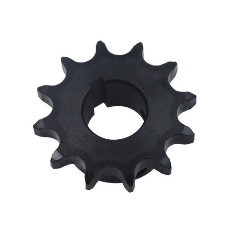 No 50 Beefy Roller Chain Sprocket Type B For One Inch Bore 12 Teeth Five Eighth Inch Pitch One Quarter By One Eighth Keyway