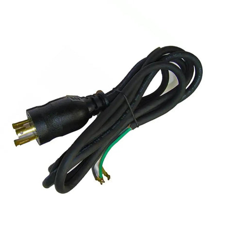 Heavy Duty Two Pack Replacement Electrical Cord For Skil Hd Seven Worm Drive Saw Model Hd Seventy Seven Twist Lock Power Cable 1619X02235 with black plug.