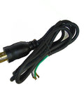Top Shelf Replacement Electrical Cord For Skil HD7 HD77M-72 And HD77-72 Magnesium Worm Drive Circular Saw With Twist Lock 1619x02235, detailed view of the plug and cable.