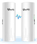 Long Range Outdoor Wireless Bridge For Point To Point Links 5.8 GHz 3 Km Extend Barn And Surveillance Networks Works With Starlink