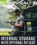 Hella Rugged Cellular LTE Trail Camera With Kick Ass Night Vision And Waterproof Build Designed For Slick Wildlife Tracking And Seamless Multi Carrier Connectivity in use, set up in the field.