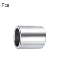4 Pack 304 Stainless Steel Round Spacers 3/4 Inch Bore 1 Inch OD 1 Inch Length Screw Standoffs Bushings For Bolts Rods. Silver cylindrical bushing.
