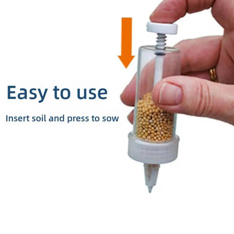 Mini Seed Spreader Handheld For Tiny Seeds 2025 Upgrade Seed Dispenser used by hand for easy sowing and even coverage