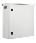 Beefy Carbon Steel Electrical Enclosure 12 By 10 By 6 Inches NEMA 4 Outdoor Weatherproof IP65 Hinged Junction Box With Rain Hood