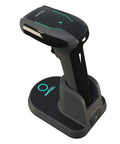 Wireless Two Dimensional Barcode Scanner With Charging Cradle Three In One Connectivity Bluetooth And 2.4G Wireless And USB