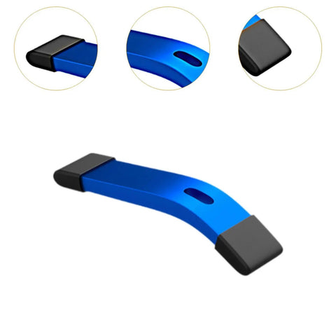 T Slot Hold Down Clamp For Aluminum Workholding Deep Blue Anodized Aluminum Alloy Clamp For Precision Milling