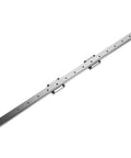 LMLF18B-500-2R Miniature Linear Guide Rail, Linear Motion System with 2 Sliding Blocks, 500mm x 18mm Precision Linear Rail