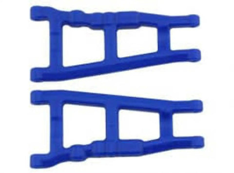 Blue Traxxas Slash 4x4 Front Or Rear A Arms Set for 4x4 Rally Stampede Electric RC Car Truck, nylon material