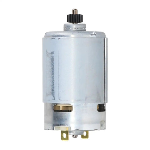 Straight Swap Dc Motor Replacement Part 629853 4 features durable metal casing and connection points for easy installation.