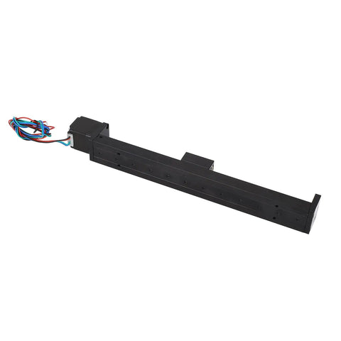 200mm Stroke Linear Stage With 6mm Lead Screw And 28 Stepper Motor Pro Grade CNC Motion Control Actuator side view