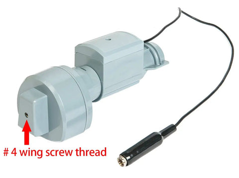 Blue Antenna Super Motor For RC Cars And Drones, High Torque And Fast Response, Durable Precision Gear System close-up