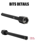 One Inch Wet Diamond Core Drill Bit With One And A Quarter Inch Thread, Fourteen Inch Drilling Depth, Fast Cutting Hole Saw shown