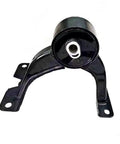 Premium 4 Pack Engine Motor Mount Set For Dodge Grand Caravan Chrysler Town And Country Ram Cargo Van And Volkswagen Routan V6 3.6 Liter showing engine mount in black finish with mounting brackets.