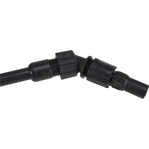 Close-up of poly cone nozzle for 4 Gallon Backpack Sprayer For Lawn And Garden With Translucent Tank Wide Mouth For Easy Fill And Clean.