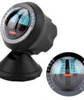 Straight Up Dead On Digital Slope Meter And Vehicle Tilt Gauge with 360-degree display and adhesive base.