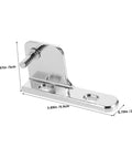 2 Pack Heavy Duty Adjustable Refrigerator Door Hinges For Commercial Kitchens Quiet Close To Reduce Door Slams Premium Durable Swing Hinge Set For Ovens And Coolers, silver hinge 3.89in x 1.97in