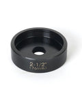 Two And A Half Inch Conduit Punch And Die Workhorse With Black Oxide Finish For KO Tools Hydraulic Knockout Driver