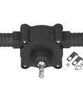 Heavy Duty Electric Drill Oil Pump For Fast Water Transfer Self Priming High Capacity Fluid Siphon Tool with ABS shank and hoses.